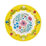 Picture of Dinner paper plates - Boho (12pcs)