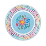 Picture of Dinner paper plates - Boho (12pcs)