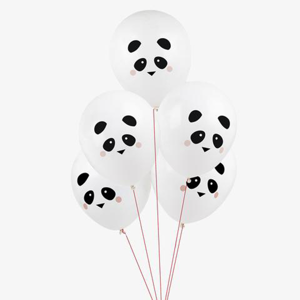Picture of Balloons - Panda (5 pcs)