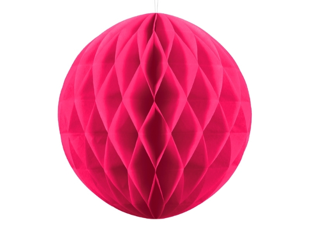 Picture of Ηoneycomb ball - Dark pink (30cm)