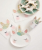 Picture of Paper plates - Pastel Unicorn (8pcs)