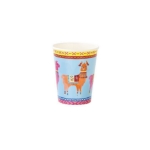 Picture of Paper cups - Llama Boho