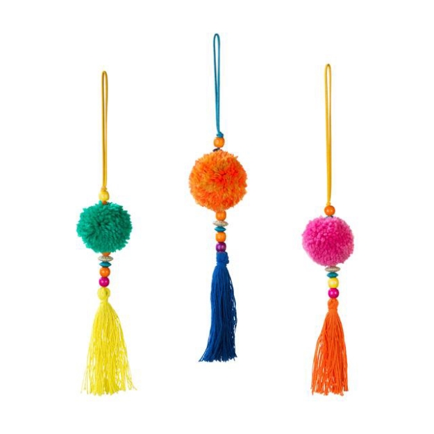 Picture of Pom Pom Tassel Decoration - Boho