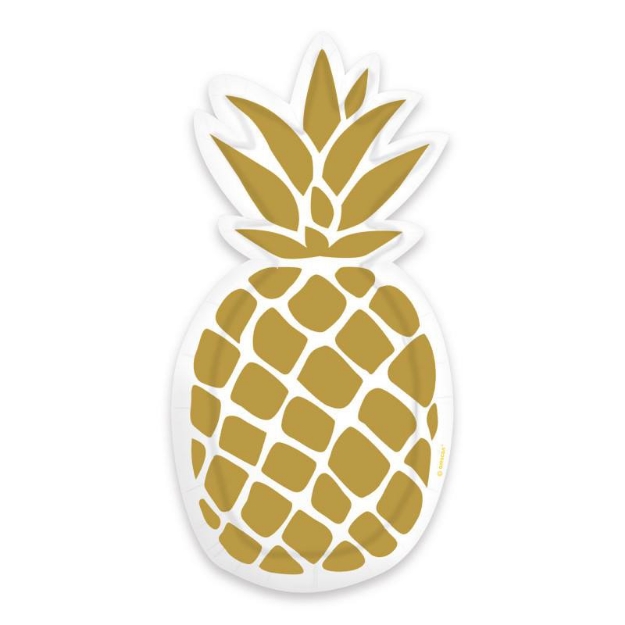 Picture of Paper plates - Pinapple