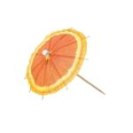 Picture of Fruity Cocktail Umbrellas