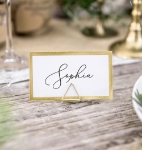 Picture of Place card holders triangles - Gold