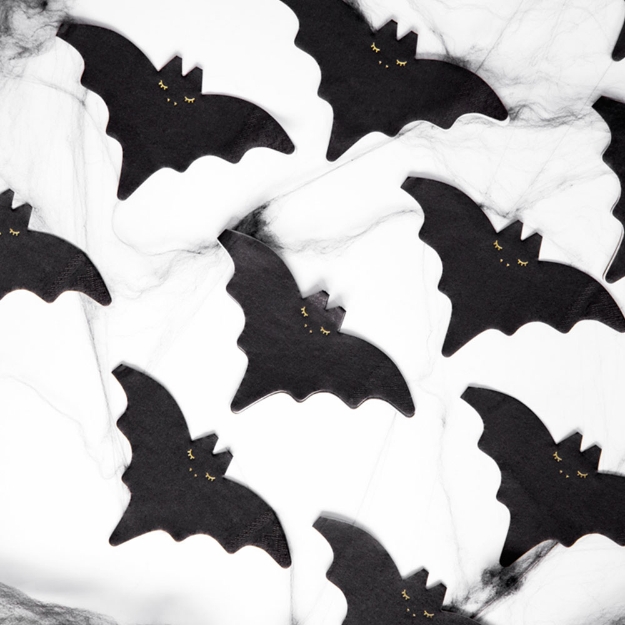 Picture of Paper napkins - Bat shaped  (16cm x 9 cm) (20pcs)