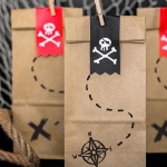 Picture of Treat bags - Pirates Party (6pcs) 21x8x6cm.