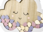 Picture of Wooden guest book - Cloud