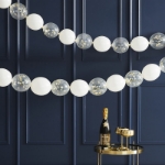Picture of Gold Confetti Link Balloon Garland