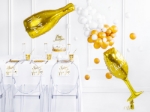 Μπαλόνι foil σε σχήμα μπουκάλι χρυσό