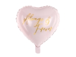 Picture of Heart Foil Balloon - Light pink