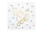 Picture of Paper napkins - Boy or Girl? (20pcs)