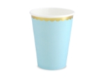 Picture of Paper cups - Light blue (6pcs)