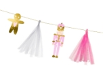 Picture of Christmas paper garland - Pastel