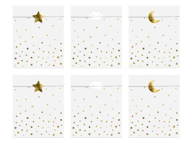 Picture of Treat bags - Little star (6pcs)