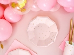 Picture of Plates Stars, light pink, 18cm