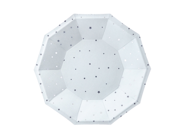 Picture of Plates Stars, light blue, 18cm