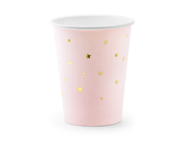 Picture of Cups Stars, light pink, 260ml