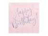 Picture of Paper Napkins - Happy Birthday iridescent (20pcs)