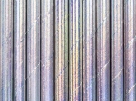 Picture of Paper Straws, silver iridescent (10pc)