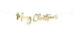 Picture of Gold Merry Christmas Bunting 