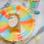 Picture of Paper plates - Multicolor (8pcs)