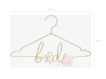 Picture of Metal hanger - Bride