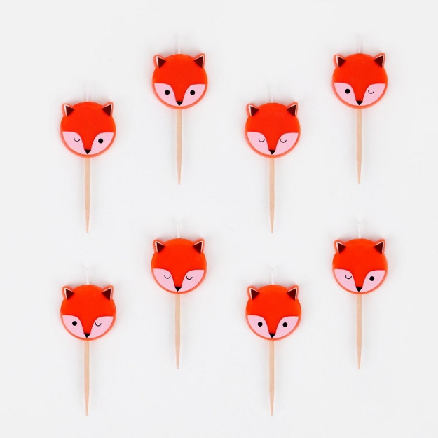 Picture of Cake candles - Little fox