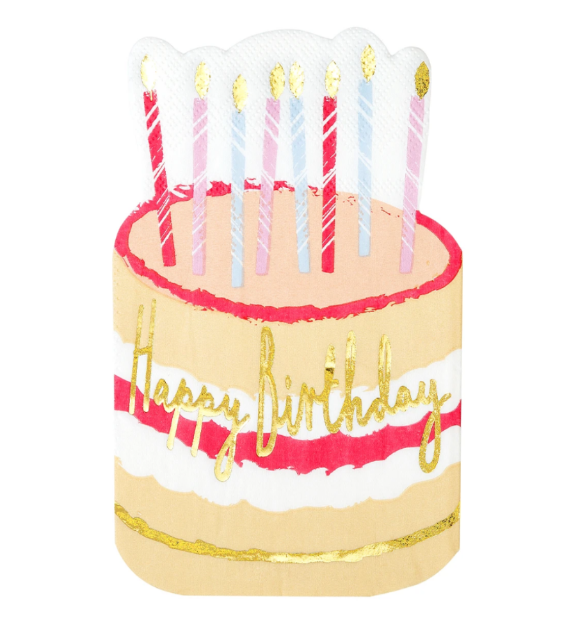 Picture of  Paper napkins - Cake (12pcs)