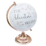 Picture of Alternative wedding guest book - Globe