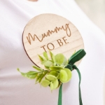Picture of Wooden badge - Mummy to be