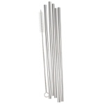 Picture of Stainless steel - Silver straws (5pcs)