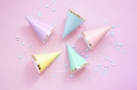 Picture of Party hats - Pastel (6pcs)