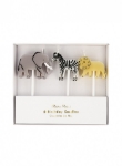 Picture of Cake candles - Safari animals  (Meri Meri)