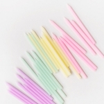 Picture of Candles (pink-lilac-yellow-mint) (16pcs)