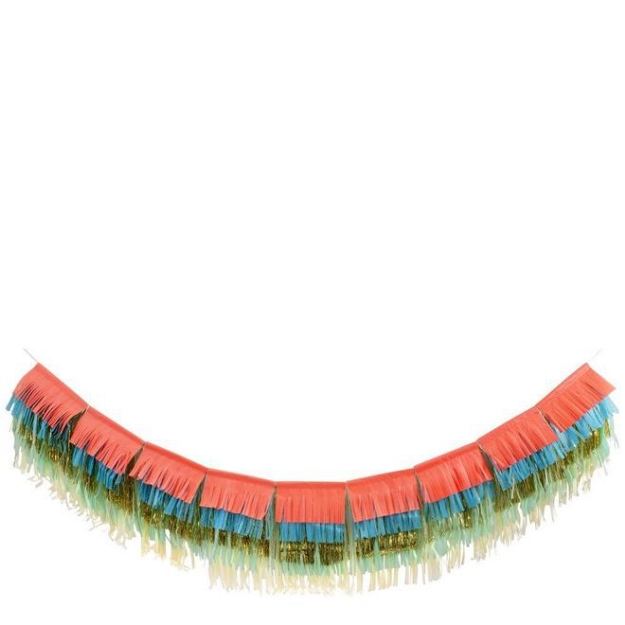 Picture of Colourful Fringe Garland (Large)  (Meri Meri)