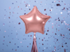 Μπαλόνι foil αστέρι - Ροζ χρυσό (48εκ)