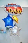 Picture of Set Foil Balloons Dad (only pick them up from our store in Thessaloniki)