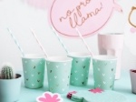 Picture of Paper straws pink and white (10pc.)