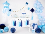 Picture of Baby blue and white striped straws (10pc.)