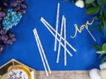 Picture of Paper Straws - Gold Foiled Star (10pcs)