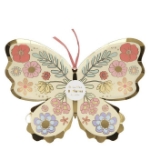 Picture of Dinner paper plates - Butterfly  (Meri Meri) (8pcs)