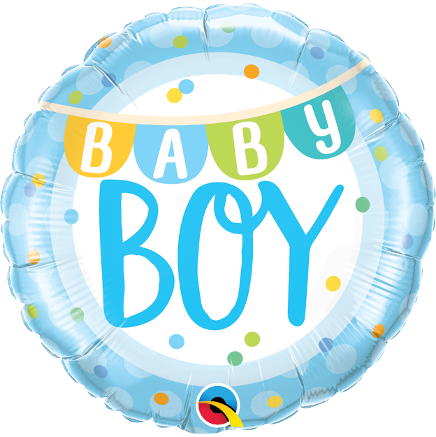 Picture of Foil balloon Baby Boy