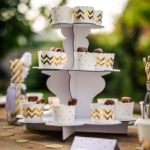 Picture of Cupcake stand - White 