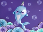 Picture of  Foil Balloon Narwhal 