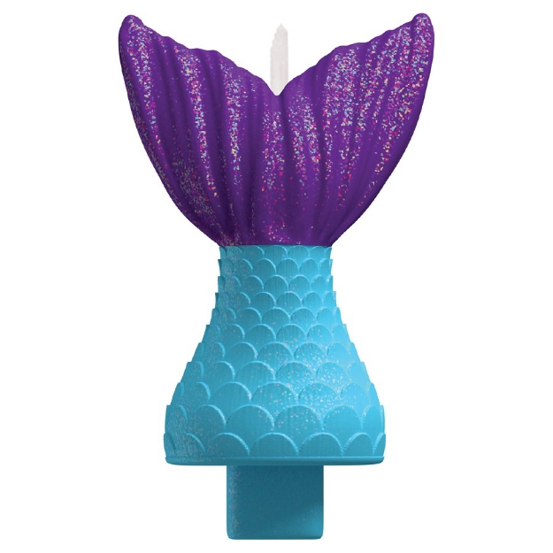 Picture of Cake candle - Mermaid  tail