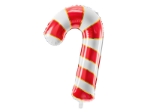 Picture of Foil balloon - Candy cane red