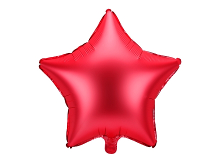 Show details for Foil balloon  star - Red (48cm) Picture of Foil balloon  star - Red (48cm)