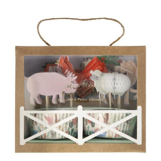 Picture of Cupcake kit (Meri Meri) - Farm